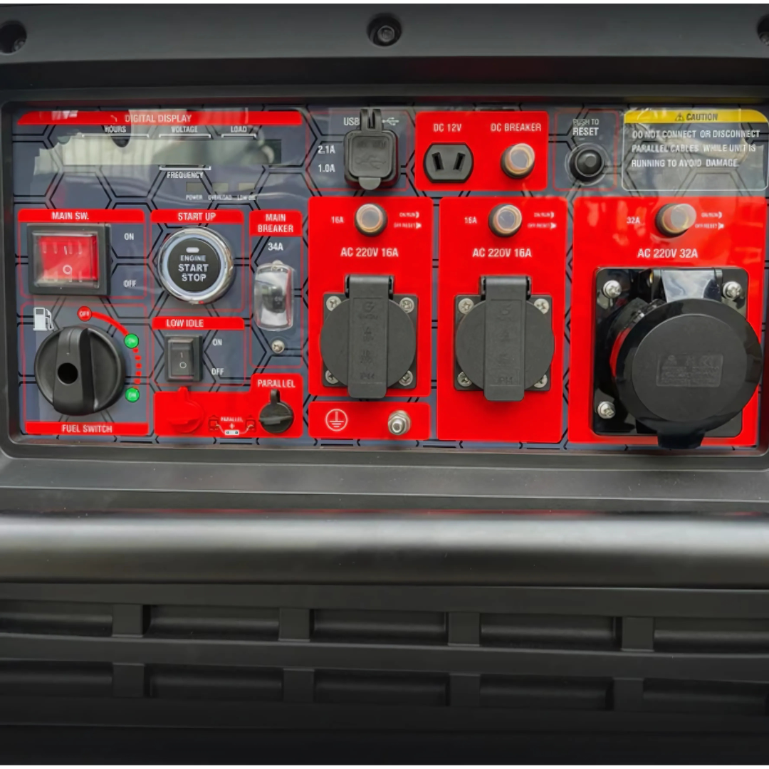 GENERADOR INVERTER 8500W ENCENDIDO A CONTROL REMOTO TOMAHAWK - 8