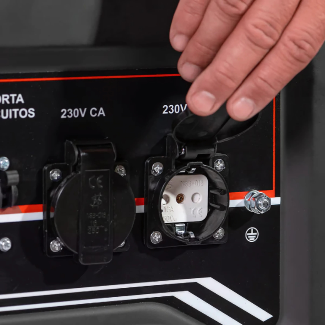 GENERADOR ELÉCTRICO 3200W 12.1 AMP. PARTIDA MANUAL VAN BEEK - 7