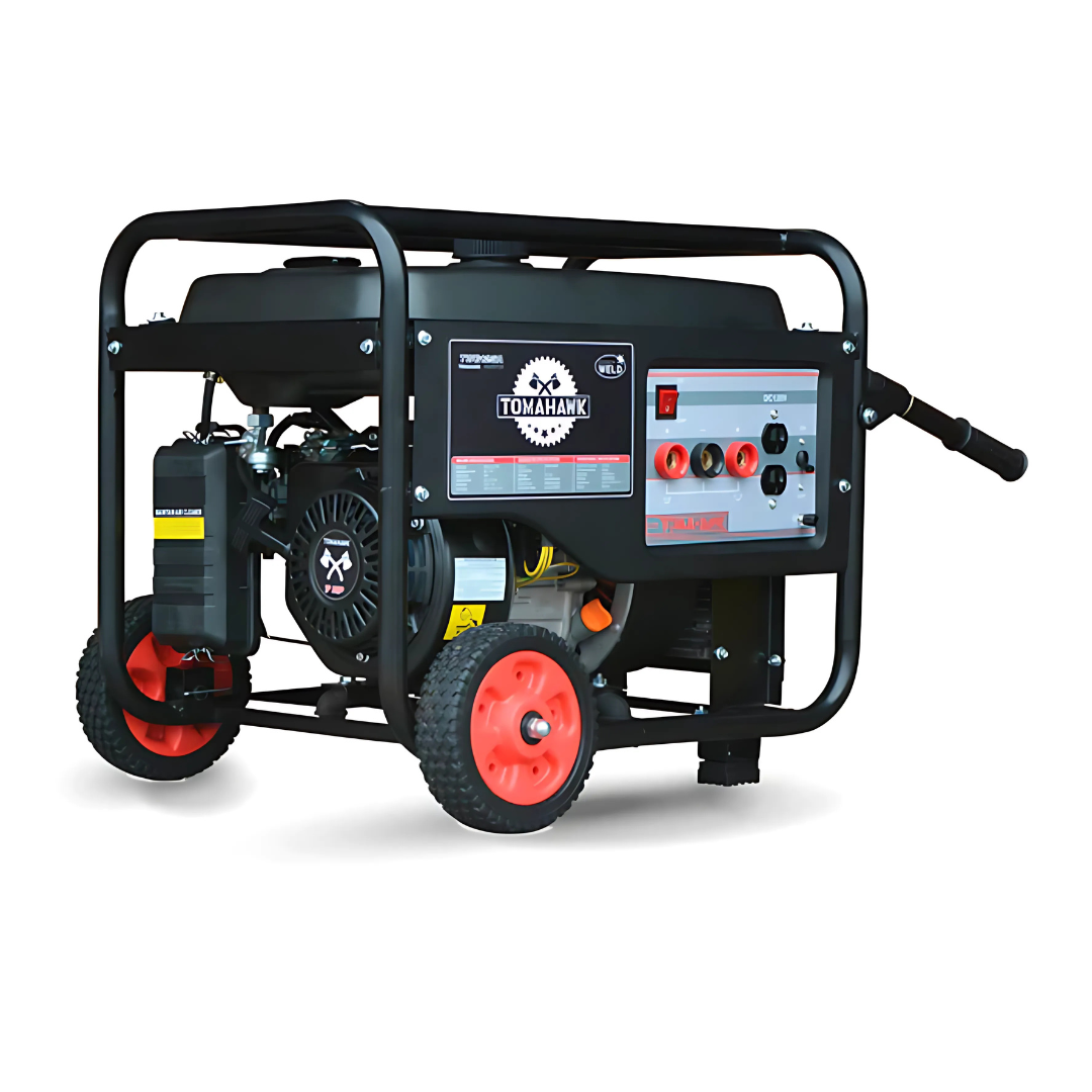 GENERADOR ELÉCTRICO SOLDADOR 7 HP TOMAHAWK 120 AMP - 1