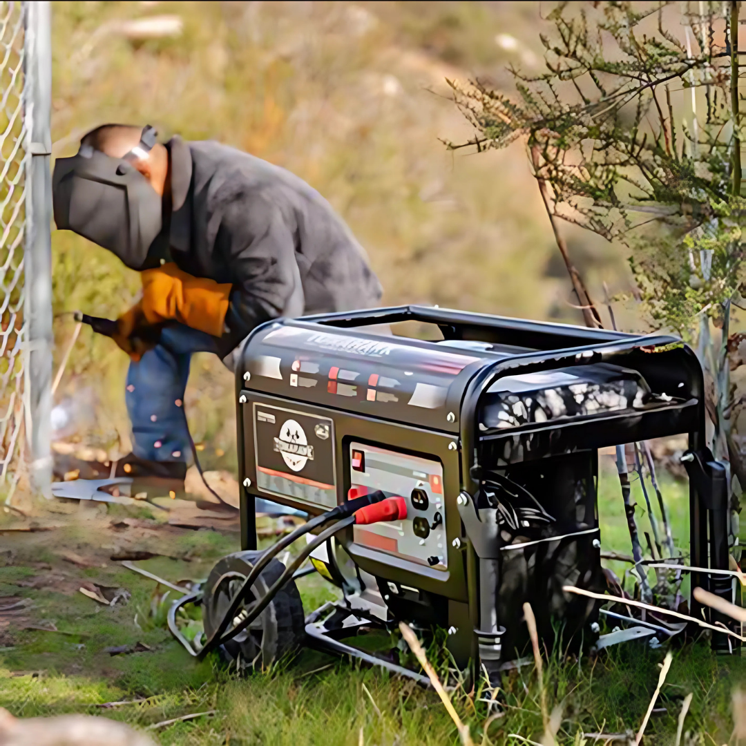 GENERADOR ELÉCTRICO SOLDADOR 7 HP TOMAHAWK 120 AMP - 6