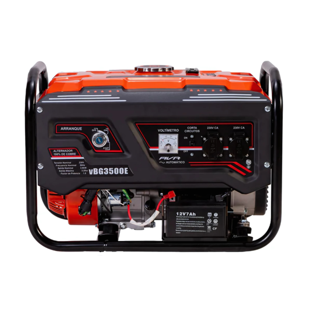 GENERADOR ELÉCTRICO 3200W 12.1 AMP. PARTIDA ELECTRICA VAN BEEK - 1