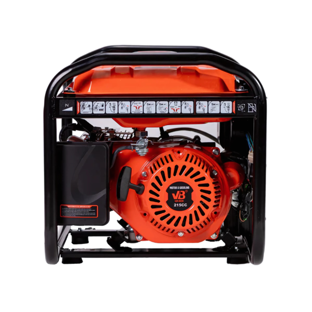 GENERADOR ELÉCTRICO 3200W 12.1 AMP. PARTIDA ELECTRICA VAN BEEK - 5