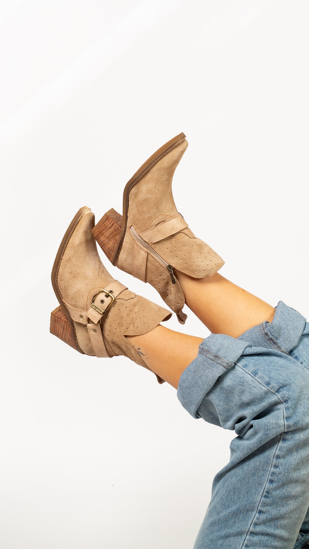 BOTIN ABRIL RENO TAUPE EXOTICA - 1