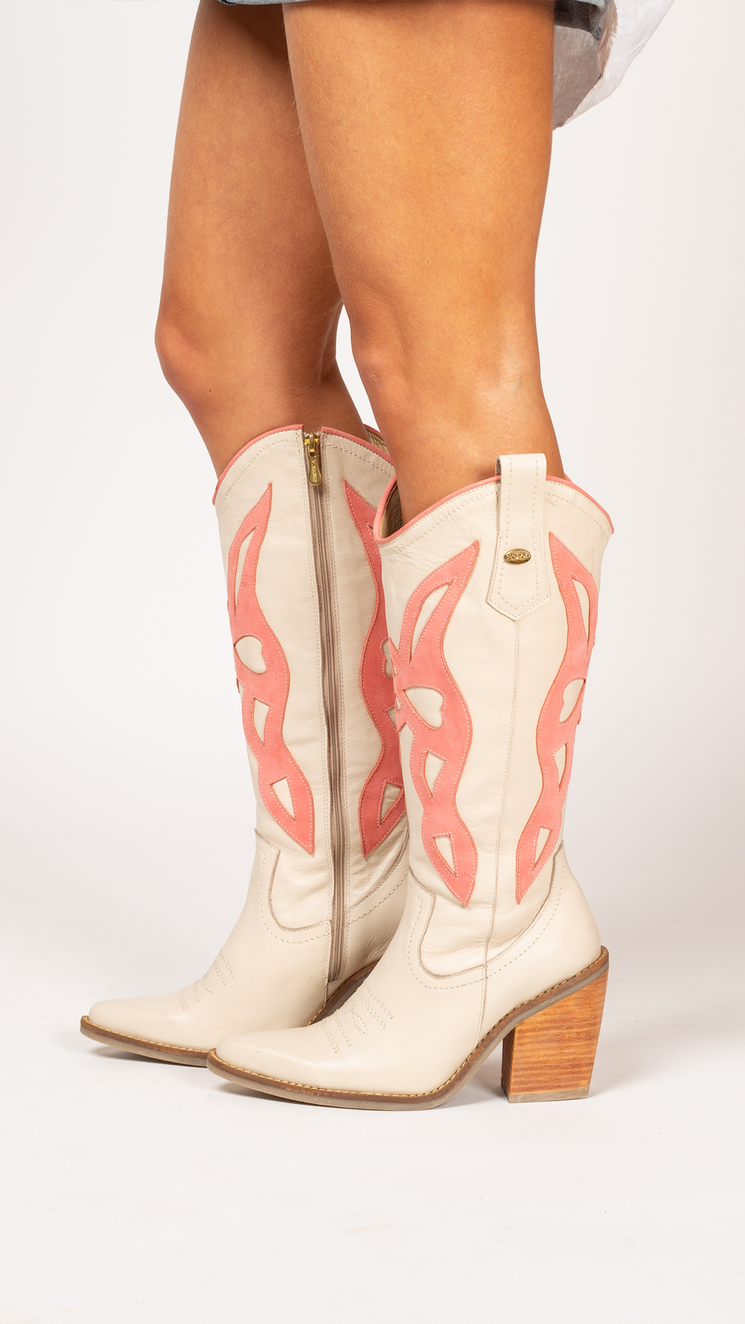 BOTA MARIELA MARFIL ROSA EXOTICA - 1