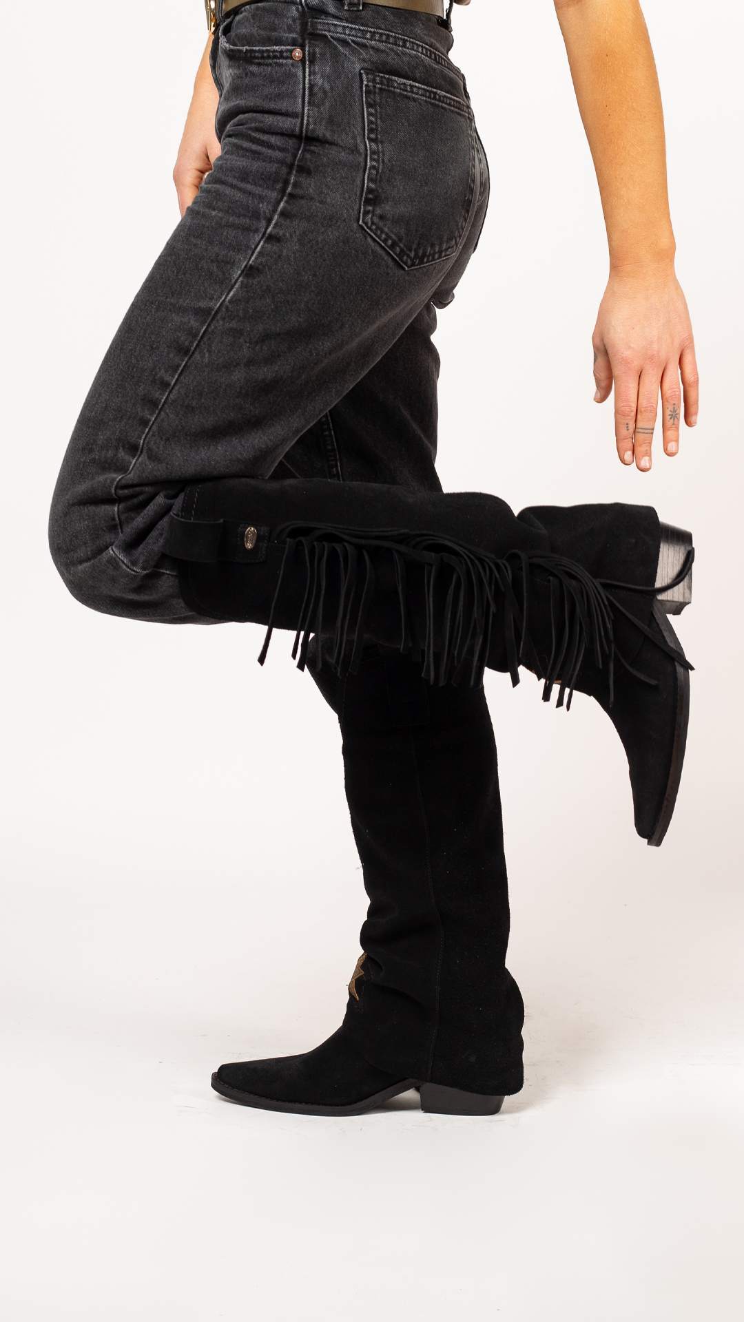 BOTA ANGELA RENO NEGRO EXOTICA - 2