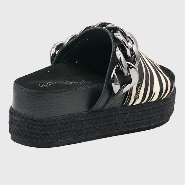 SANDALIA BRUNA CEBRA EXOTICA - 4