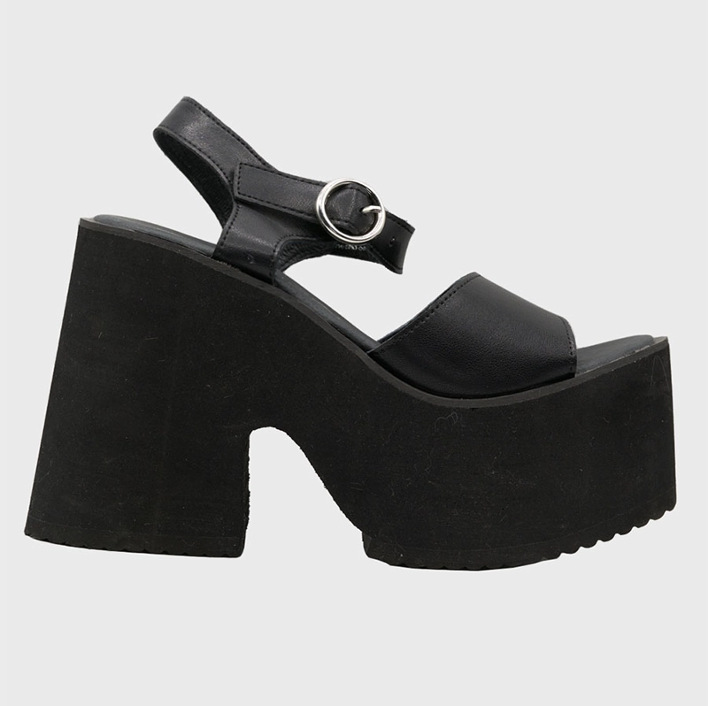 SANDALIA ESTRELLA NEGRO EXOTICA - 3