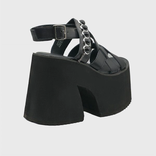 SANDALIA KIM NEGRO EXOTICA - 4