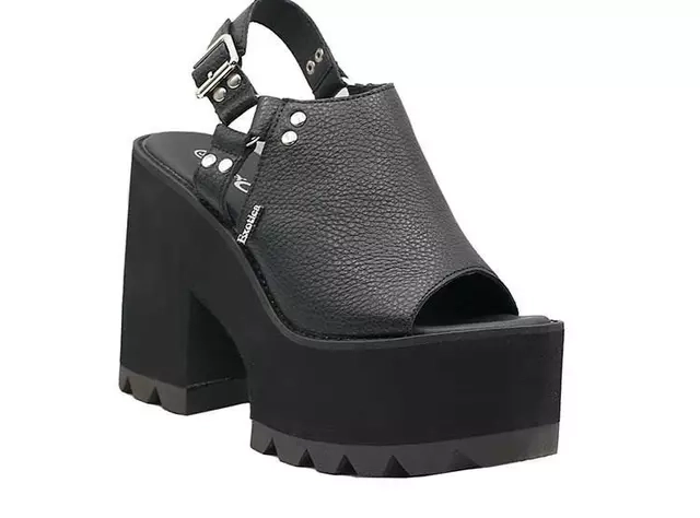SANDALIA EMILIA NEGRO EXOTICA - 2