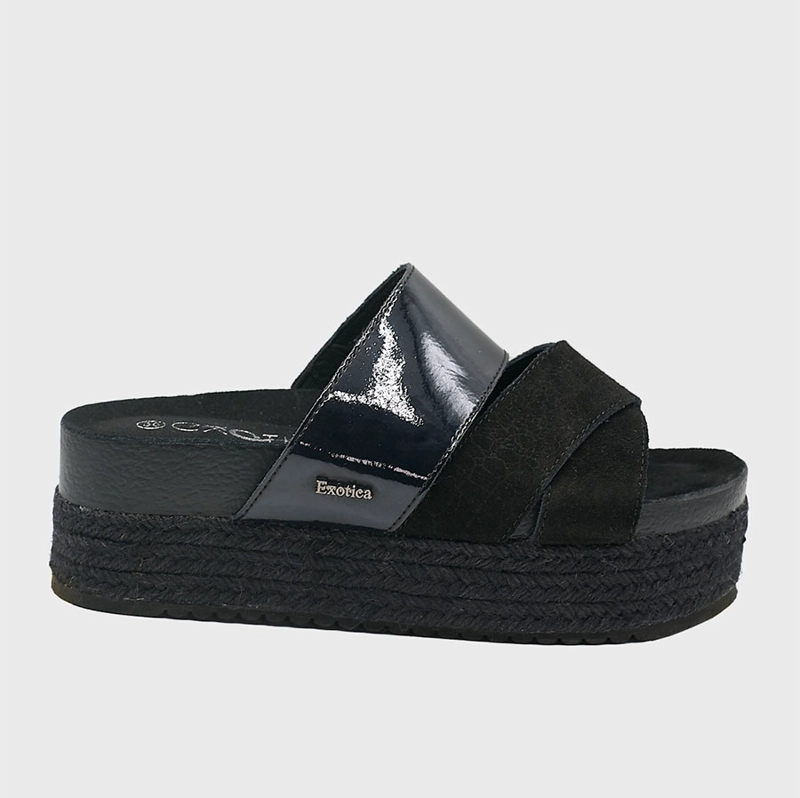 SANDALIA ENIA NEGRO EXOTICA - 3