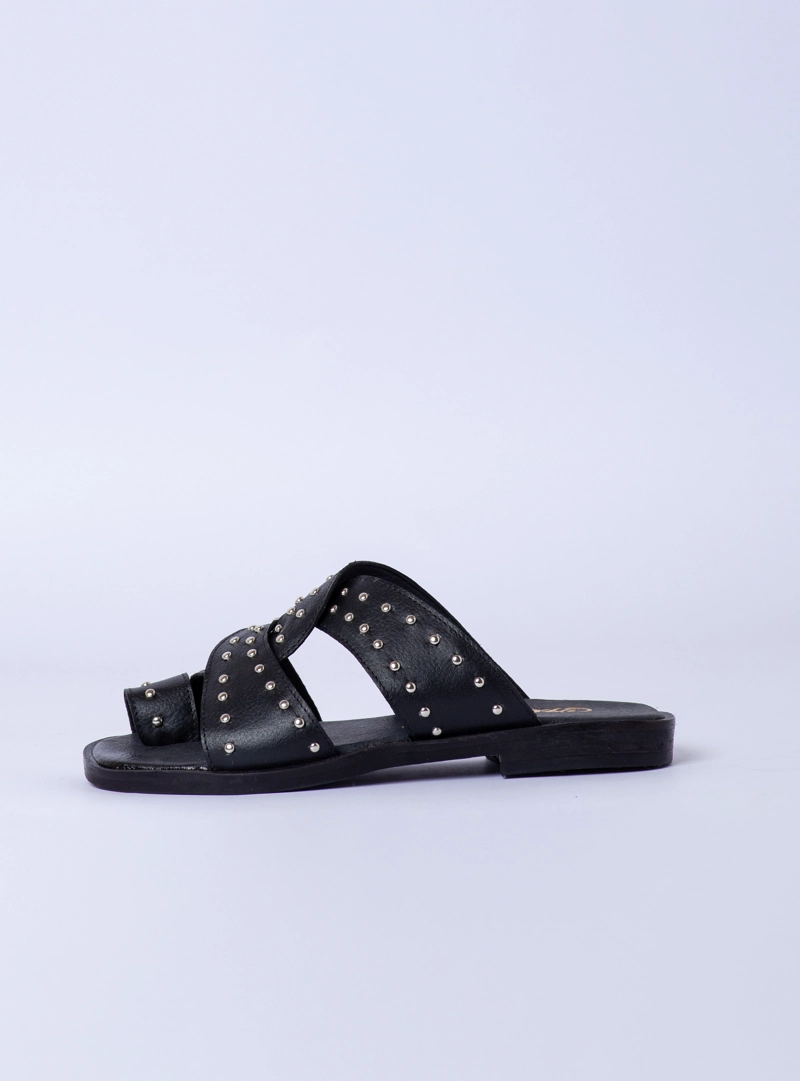 SANDALIA LADY NEGRO TACHAS EXOTICA - 5