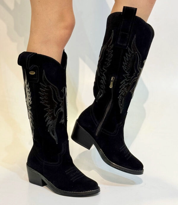 BOTA AGUILA RENO NEGRO RICH NEGRO EXOTICA - 2