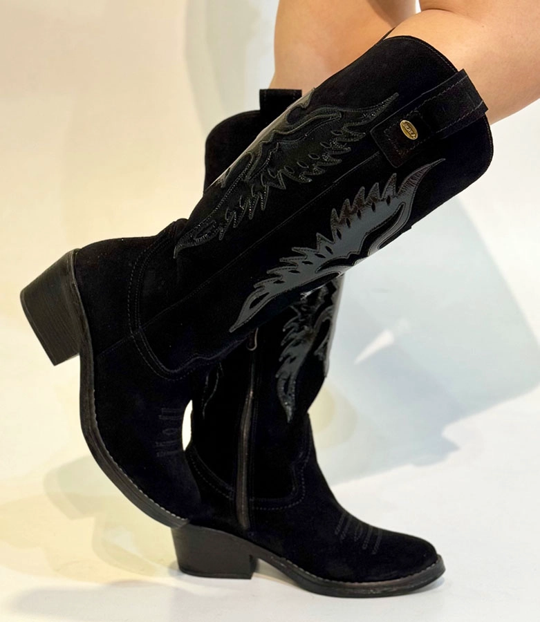 BOTA AGUILA RENO NEGRO RICH NEGRO EXOTICA - 3
