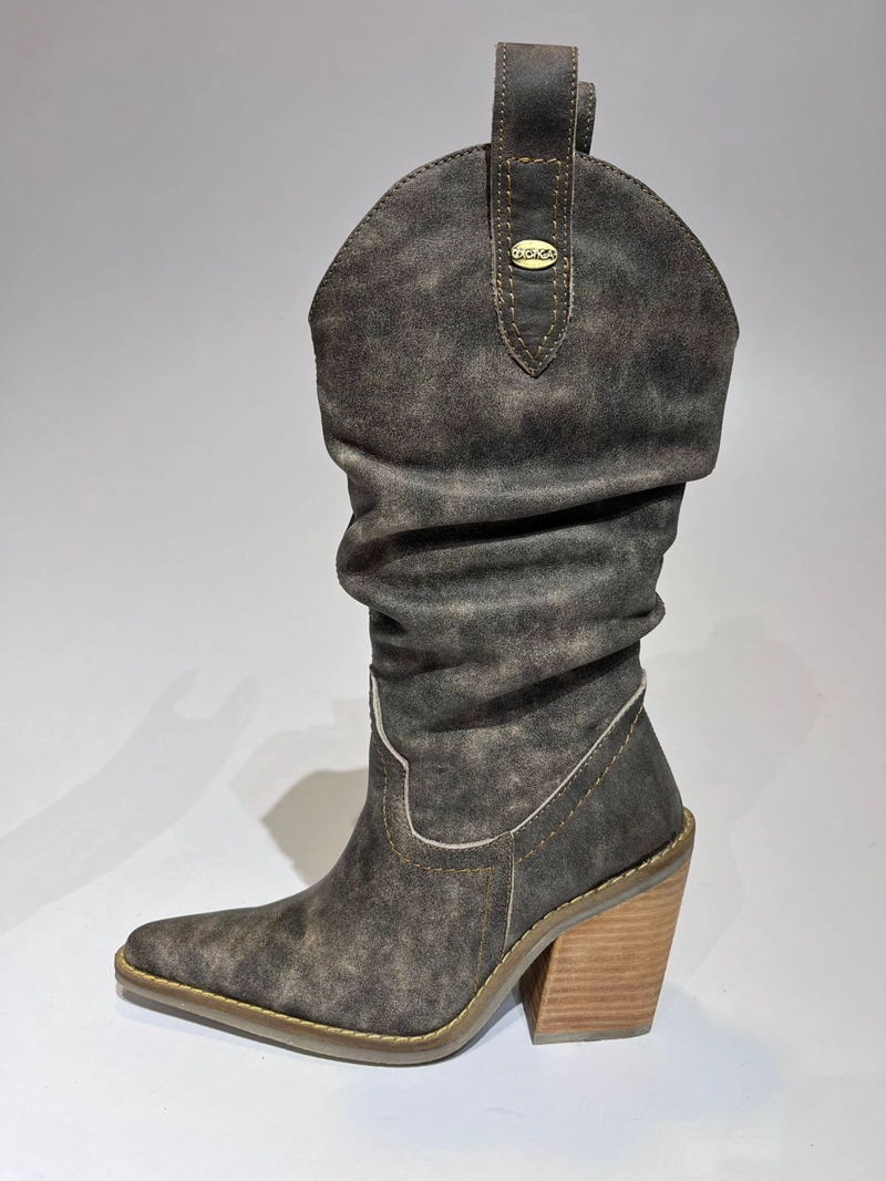 BOTA ARTEMISA RUSTICO GRIS EXOTICA - 1