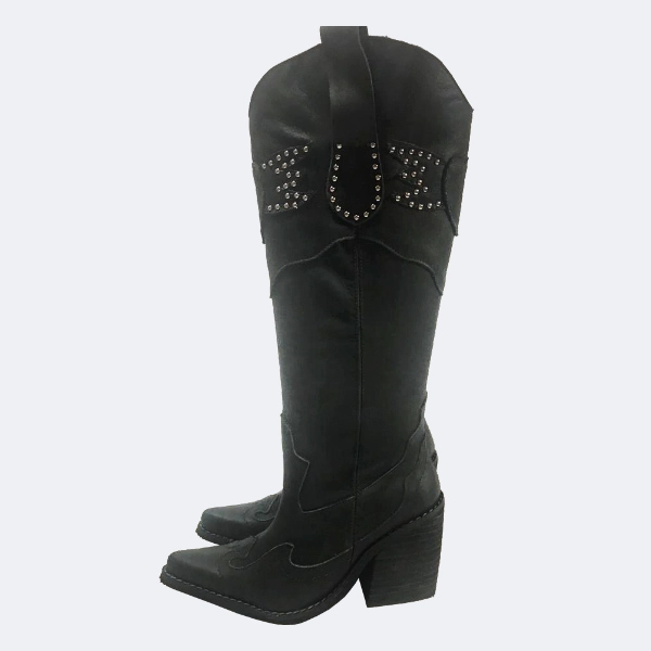 BOTA CUPIDO NEGRO EXOTICA - 3