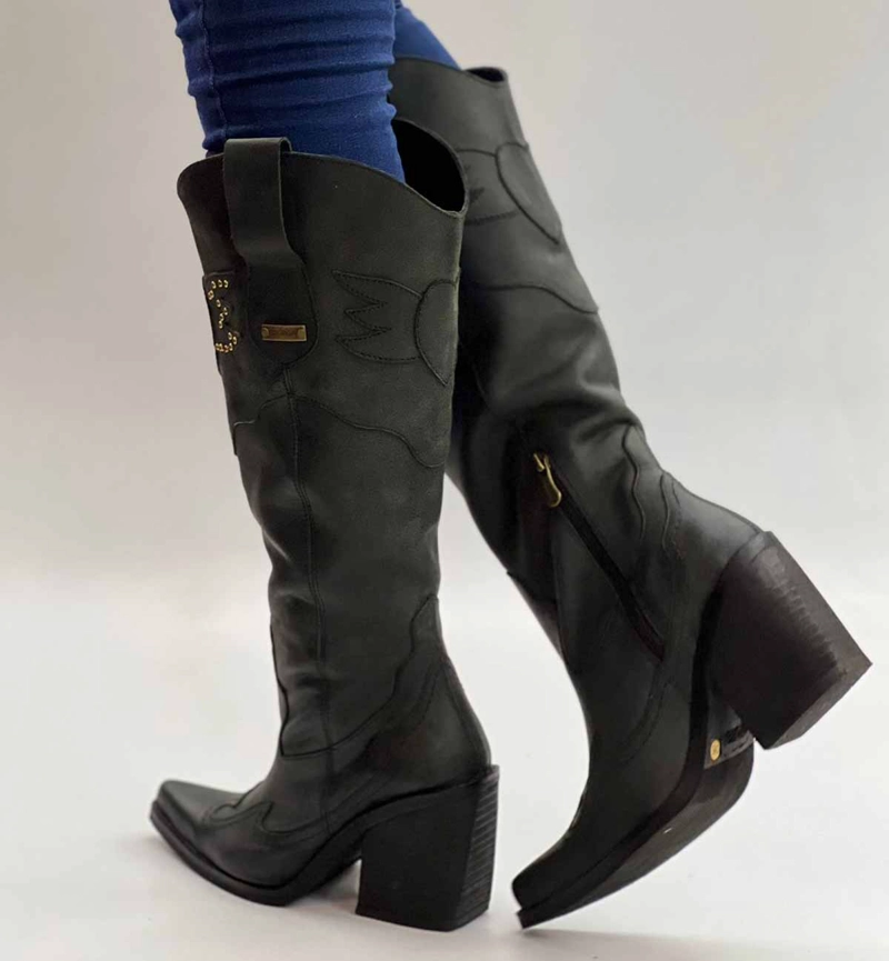 BOTA CUPIDO NEGRO EXOTICA - 4