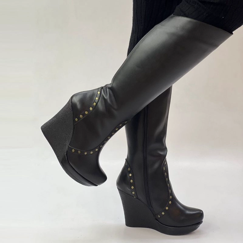 BOTA DALIA NEGRO TACHAS EXOTICA - 2