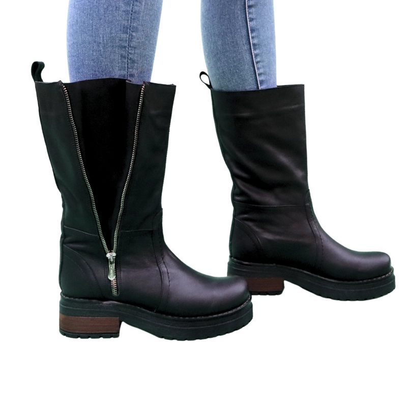 BOTA DAYAN BR NEGRO EXOTICA - 1