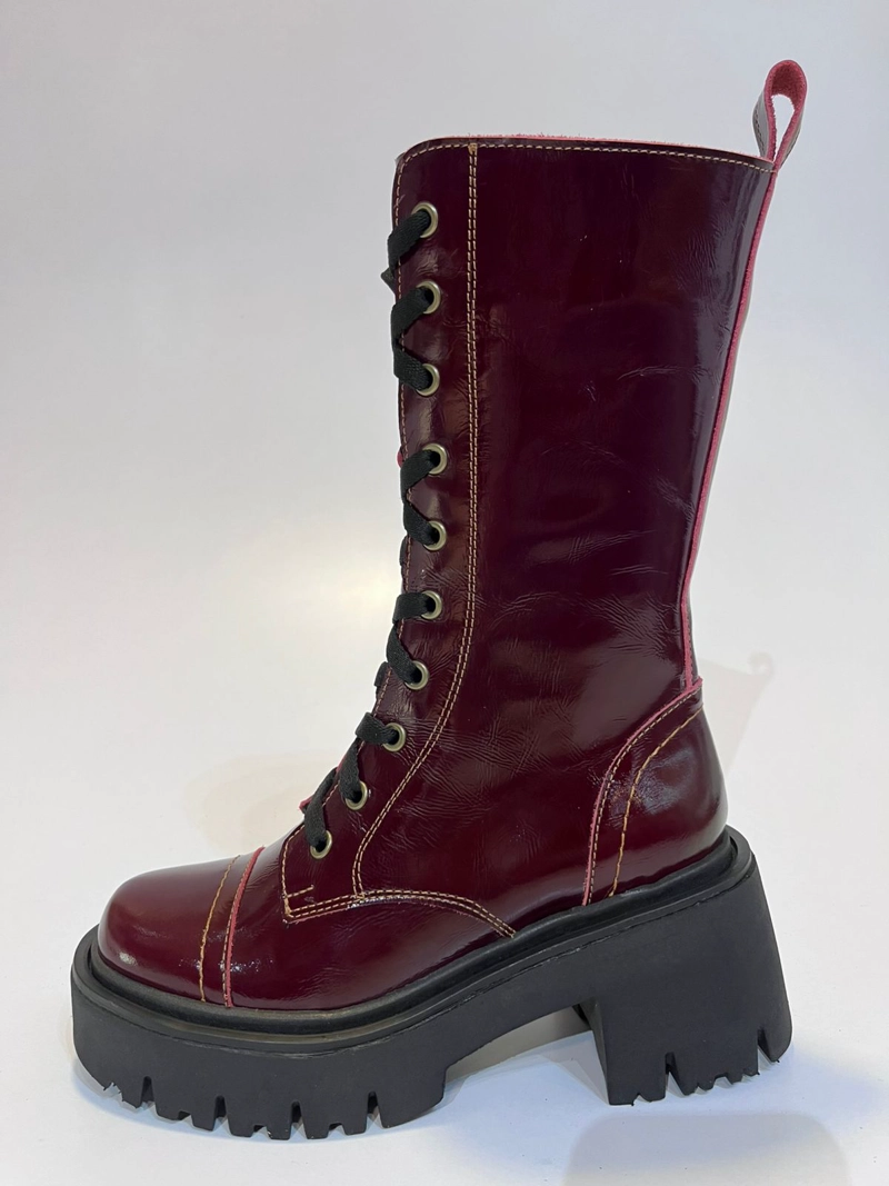 BOTA ESCARLATA CHAROL GUINDA EXOTICA - 2