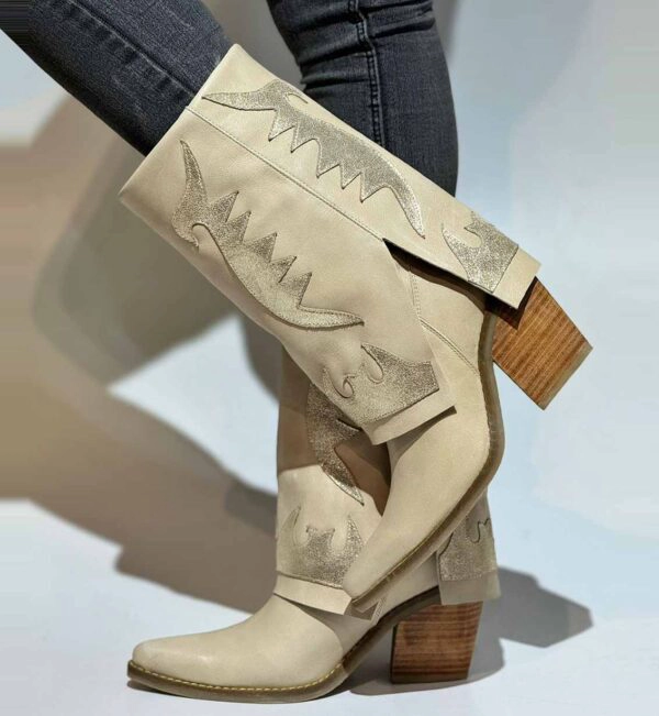 BOTA GIGI MARFIL DORADO EXOTICA - 1