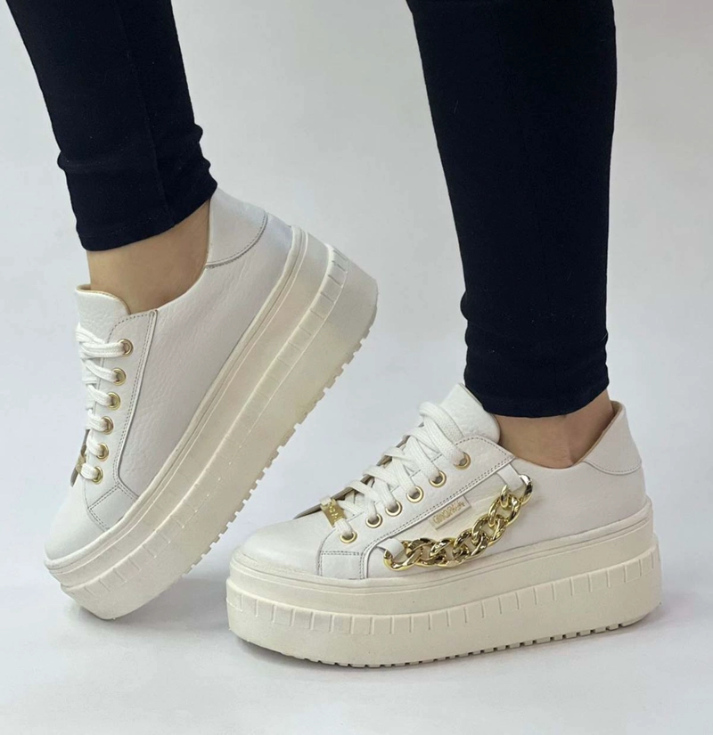 ZAPATILLA ALBA BLANCO EXOTICA - 1