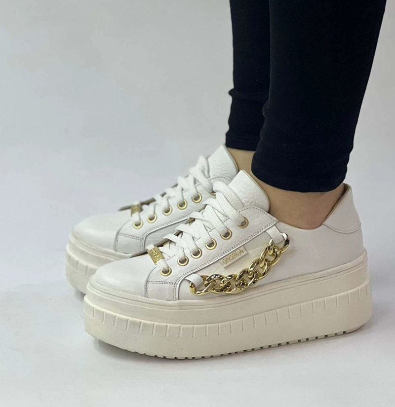 ZAPATILLA ALBA BLANCO EXOTICA - 2
