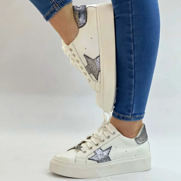ZAPATILLA CENIT PLATA EXOTICA - 2