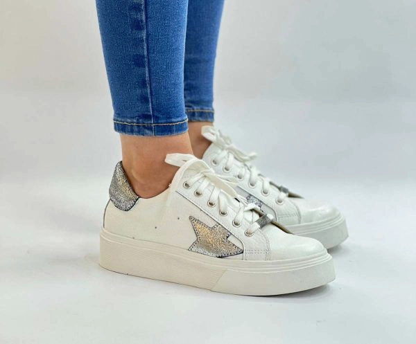 ZAPATILLA CENIT PLATA EXOTICA - 3