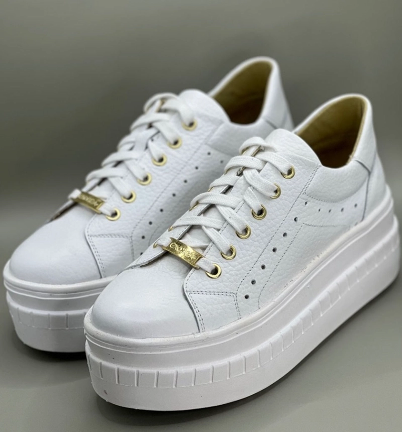 ZAPATILLA KALA ALTA BLANCO EXOTICA - 1
