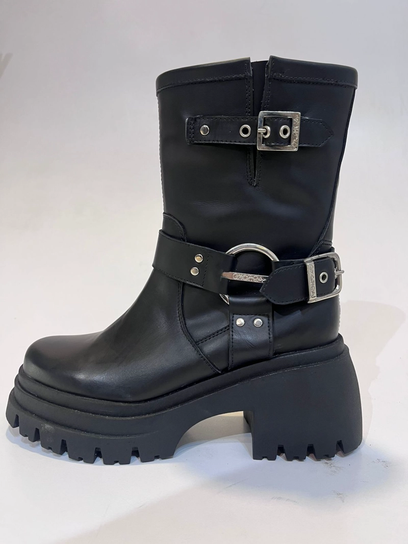 BOTIN DOVER NEGRO EXOTICA - 2