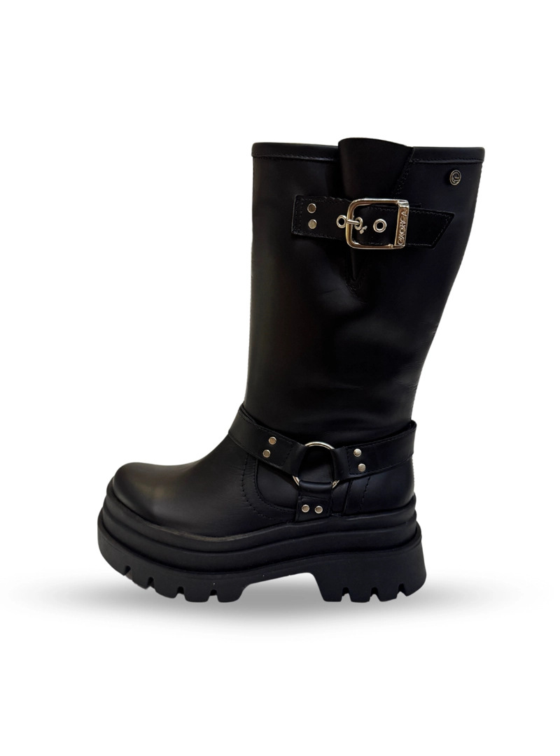BOTIN DEBORA NEGRO EXOTICA - 1