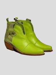 BOTIN ALISON VERDE MANZANA EXOTICA - 2