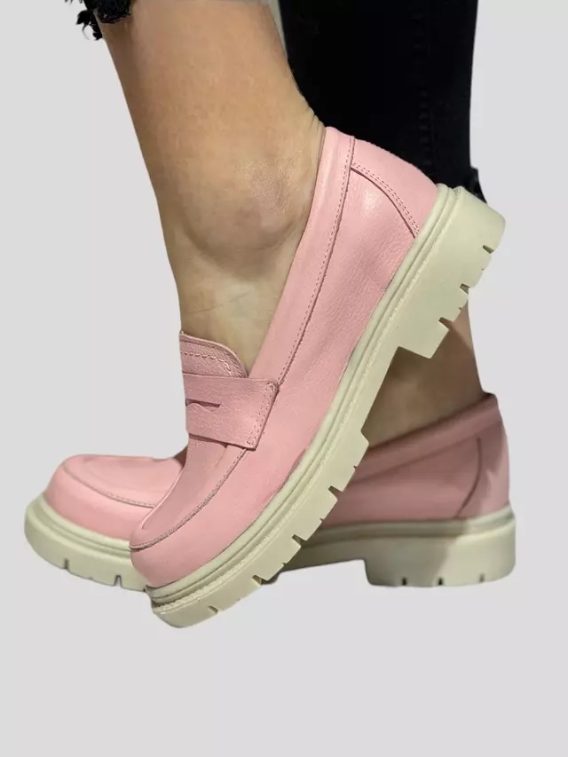MOCASIN MILENA ROSA EXOTICA - 1