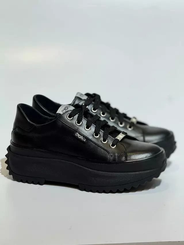 ZAPATILLA VIVI NEGRO EXOTICA - 2