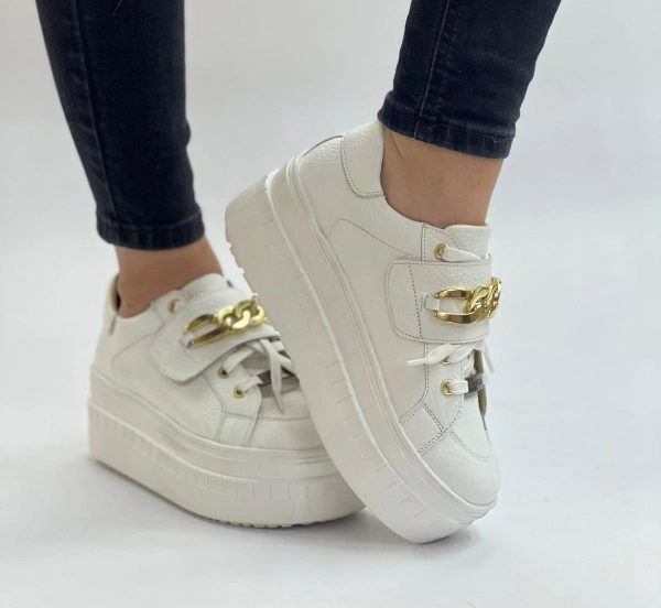ZAPATILLA SASHA BLANCO EXOTICA - 2
