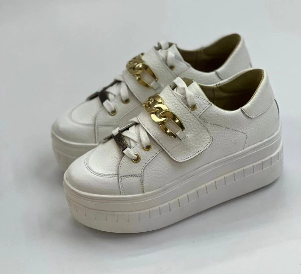 ZAPATILLA SASHA BLANCO EXOTICA - 3