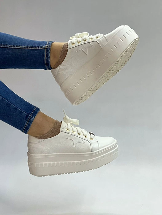 ZAPATILLA NIX BLANCO EXOTICA - 1