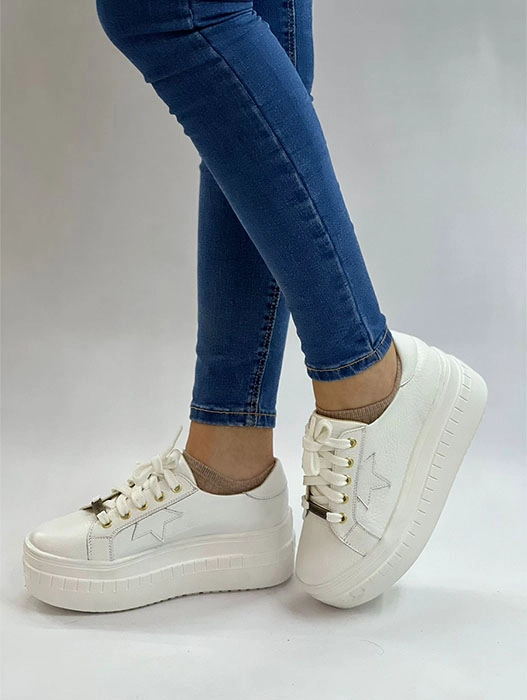ZAPATILLA NIX BLANCO EXOTICA - 4