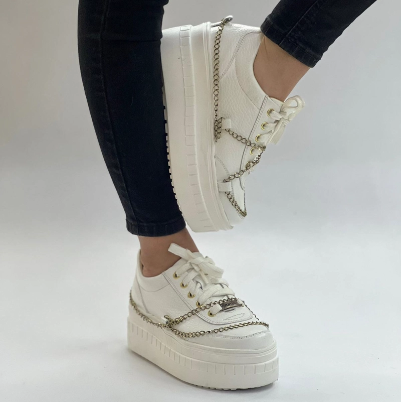 ZAPATILLA XENA BLANCO EXOTICA - 1