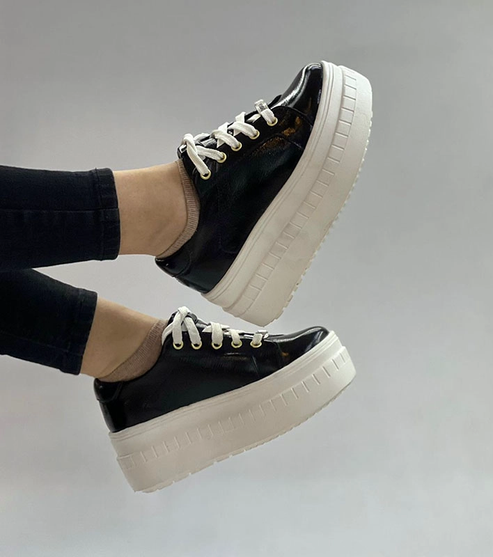 ZAPATILLA WESTON CHAROL NEGRO EXOTICA - 2