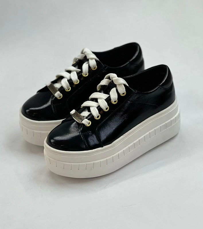 ZAPATILLA WESTON CHAROL NEGRO EXOTICA - 3
