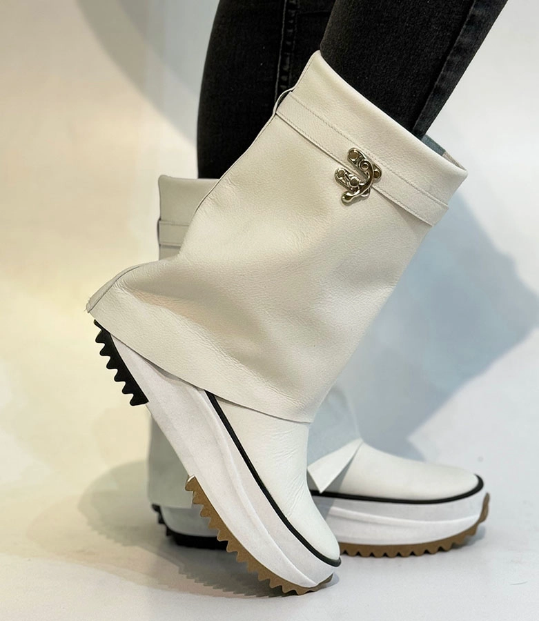 BOTA WENDY BLANCO EXOTICA - 1