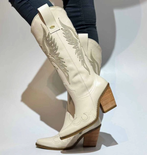 BOTA WEST MARFIL DORADO EXOTICA - 1
