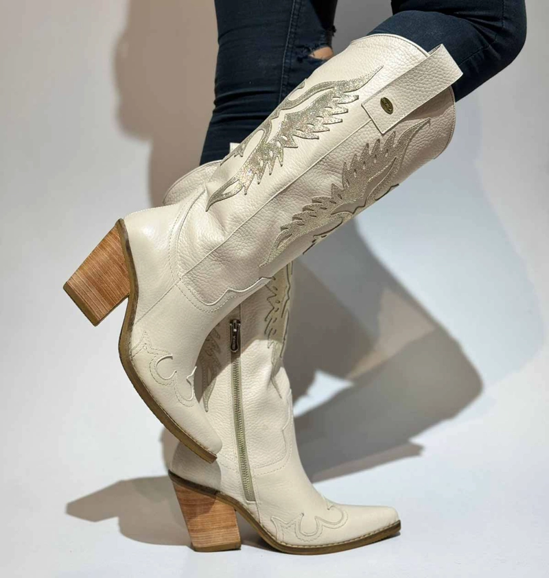 BOTA WEST MARFIL DORADO EXOTICA - 2