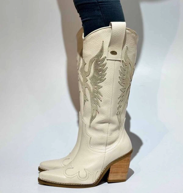 BOTA WEST MARFIL DORADO EXOTICA - 3