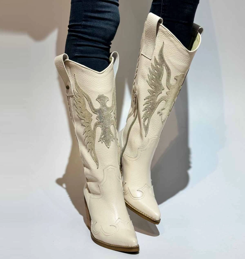 BOTA WEST MARFIL DORADO EXOTICA - 5