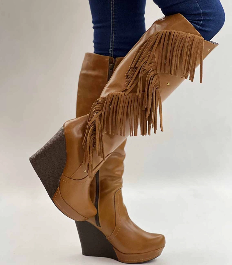 BOTA XENXA BRAKE TOSTADO EXOTICA - 1