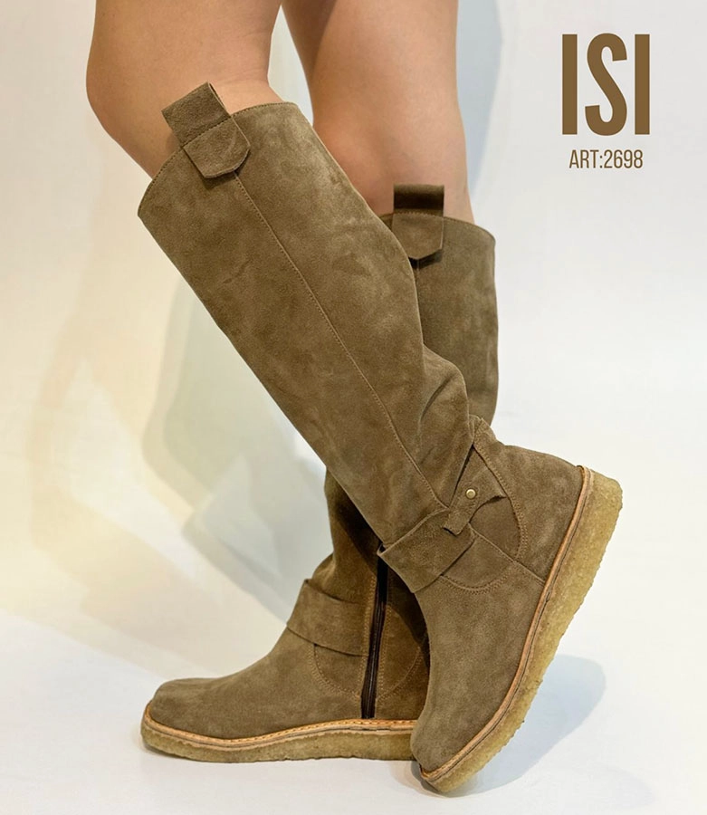 BOTA ISI RENO TAUPE EXOTICA - 1