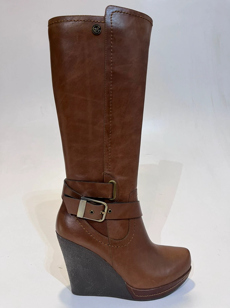 BOTA LEONOR CARAMELO EXOTICA - 1