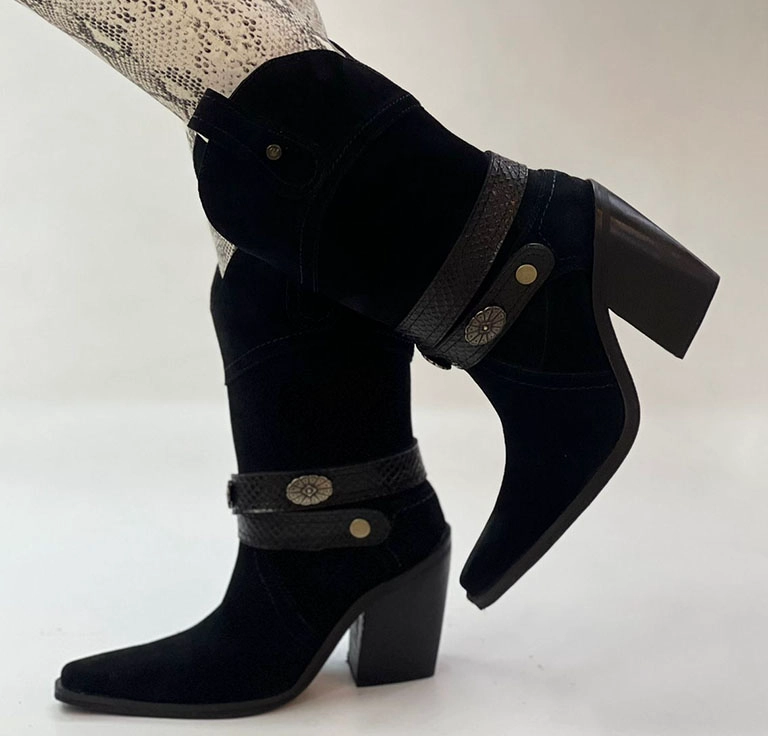 BOTA LETTY RENO NEGRO EXOTICA - 2